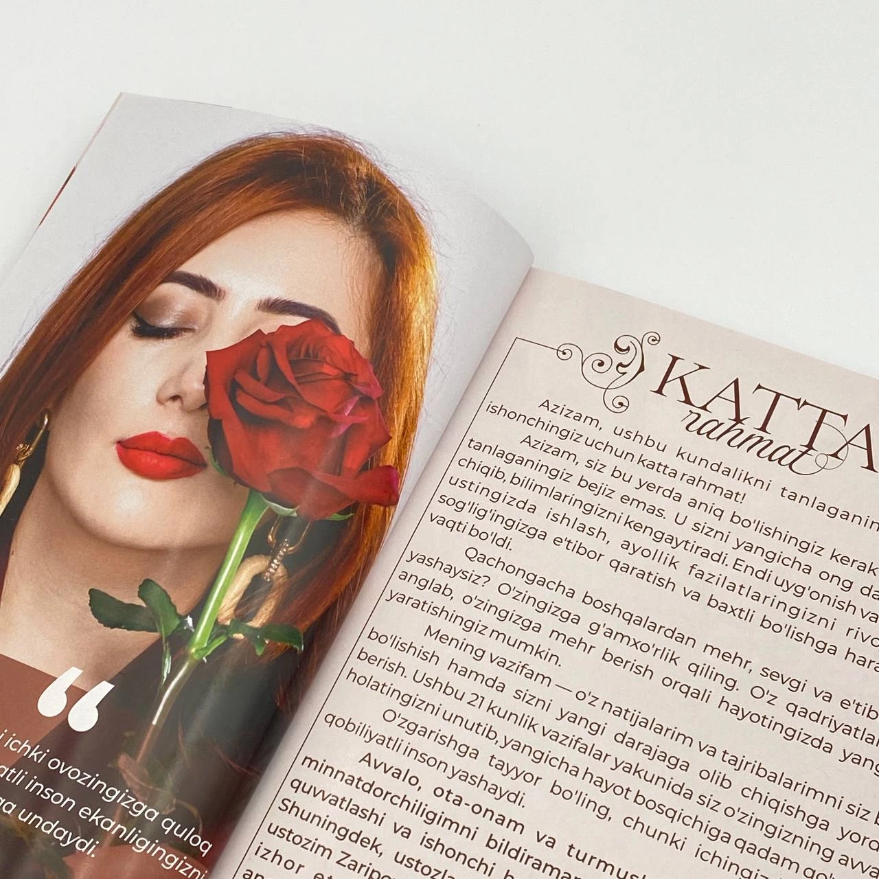 Nilufar Anvarovna: Ayollikka yo'l (Transformatsion kundalik) bo'lib to'lash