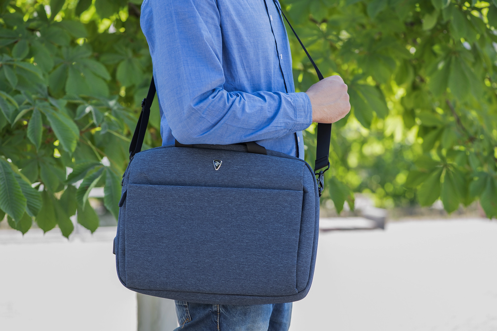 Сумка для ноутбука 2E Melange 16" 2E-CBN9165NV Синий цена