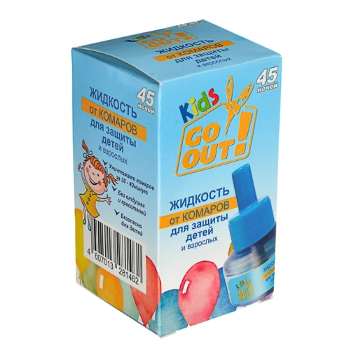 Детская жидкость от комаров Go Out Kids (45 ночей) недорого
