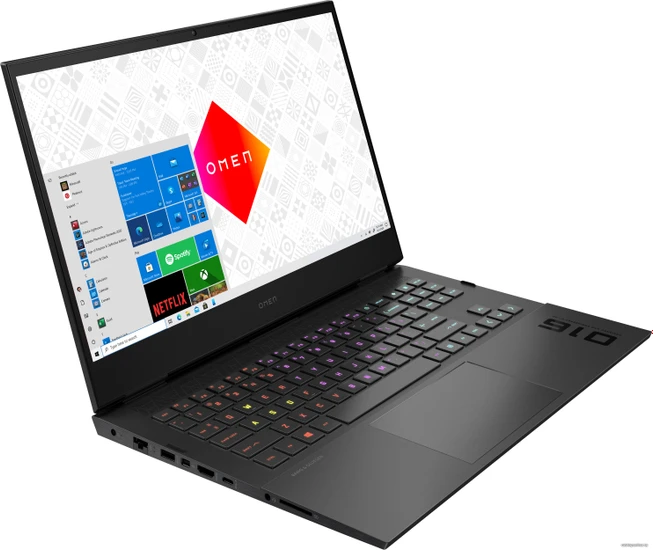 Ноутбук HP Omen 16-b0000ur (720) (Intel Core i7-11800H/ DDR4 16GB 3200/ SSD 512GB/ 16.1 FHD IPS 144Hz/ Nvidia GeForce RTX 3070 8GB/FreeDOS/ RUS) Shadow Black в Узбекистане