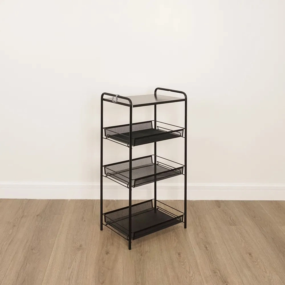 Этажерка Ладья 34КС (Черный) в Узбекистане