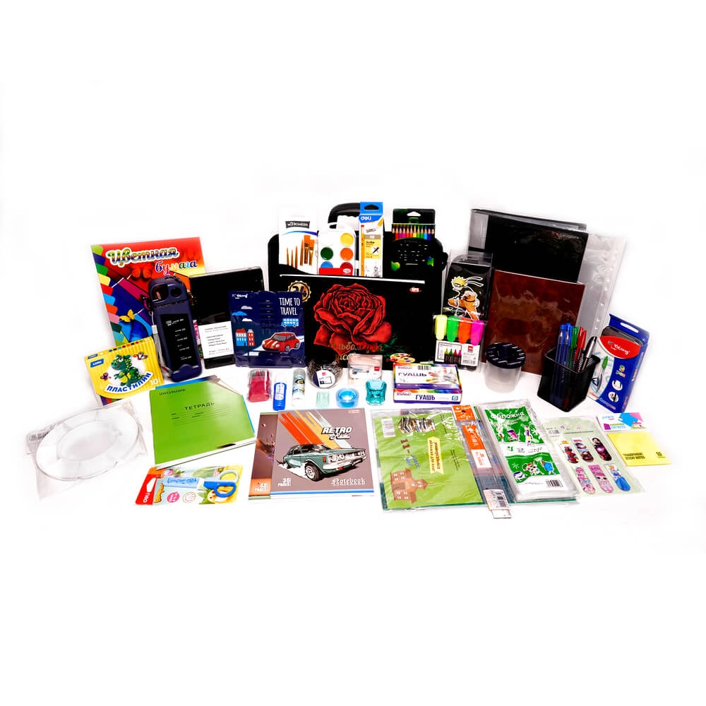 Школьный набор "Умник" для 10 класса - 96 предметов характеристики