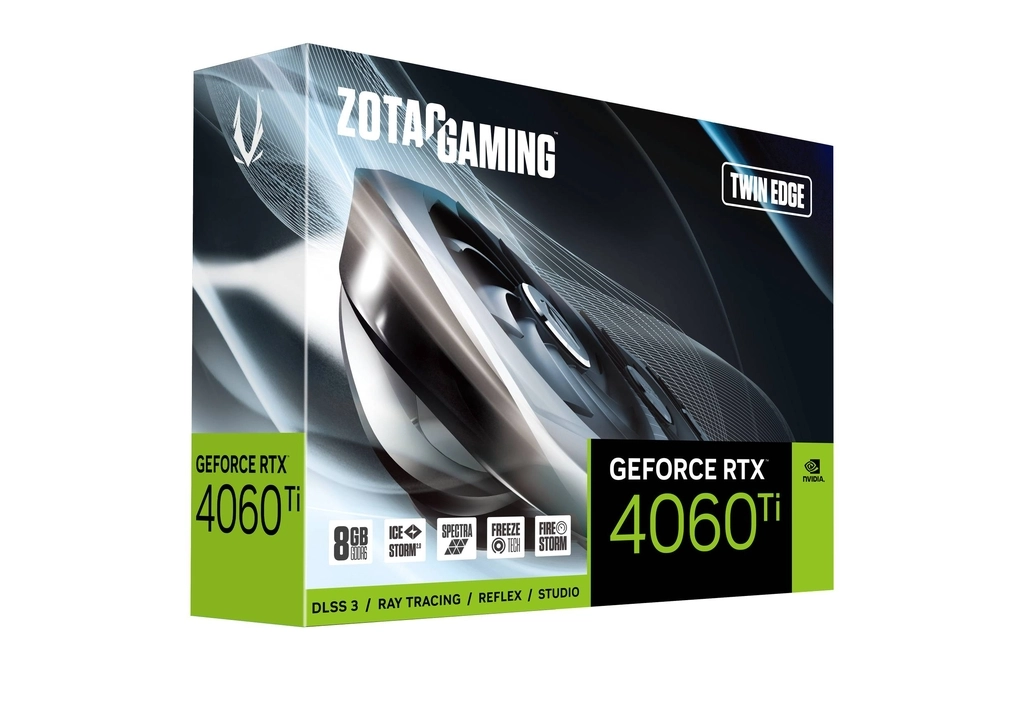 ZOTAC GeForce RTX 4060 Ti 8GB GDDR6 Twin Edge - Videokartasi xususiyatlar
