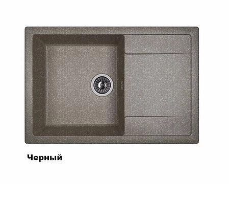 Кухонная мойка Dr. Gans "Техно 760" (Белый, Дюна, Латте, Серый, Терра, Терракота, Черный) рассрочка