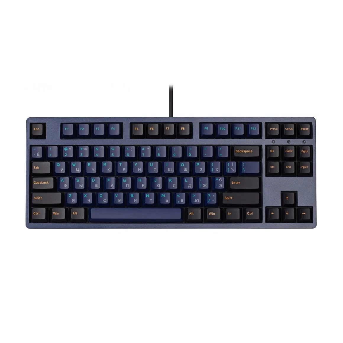 AKKO 3087 Horizon DS Cherry MX Red, RU, Blue/Black klaviaturasi sotib olish