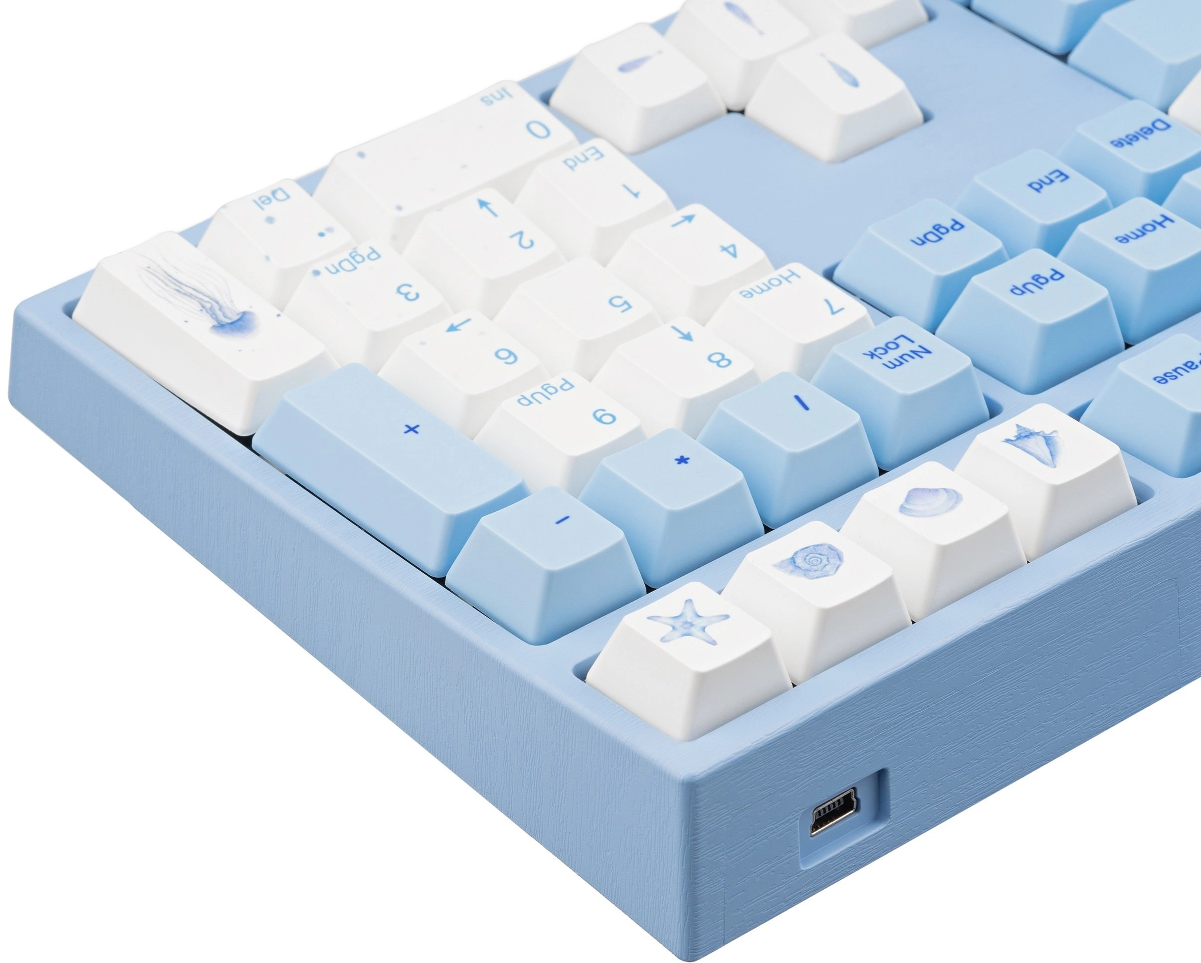 Клавиатура Varmilo VA108M Sea Melody Cherry MX Blue + коврик в подарок рассрочка