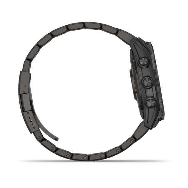 Смарт часы Garmin FENIX 7 Sapphire Solar Edition Carbon Grey DLC Titanium with Carbon Grey DLC Vented Titanium Band рассрочка