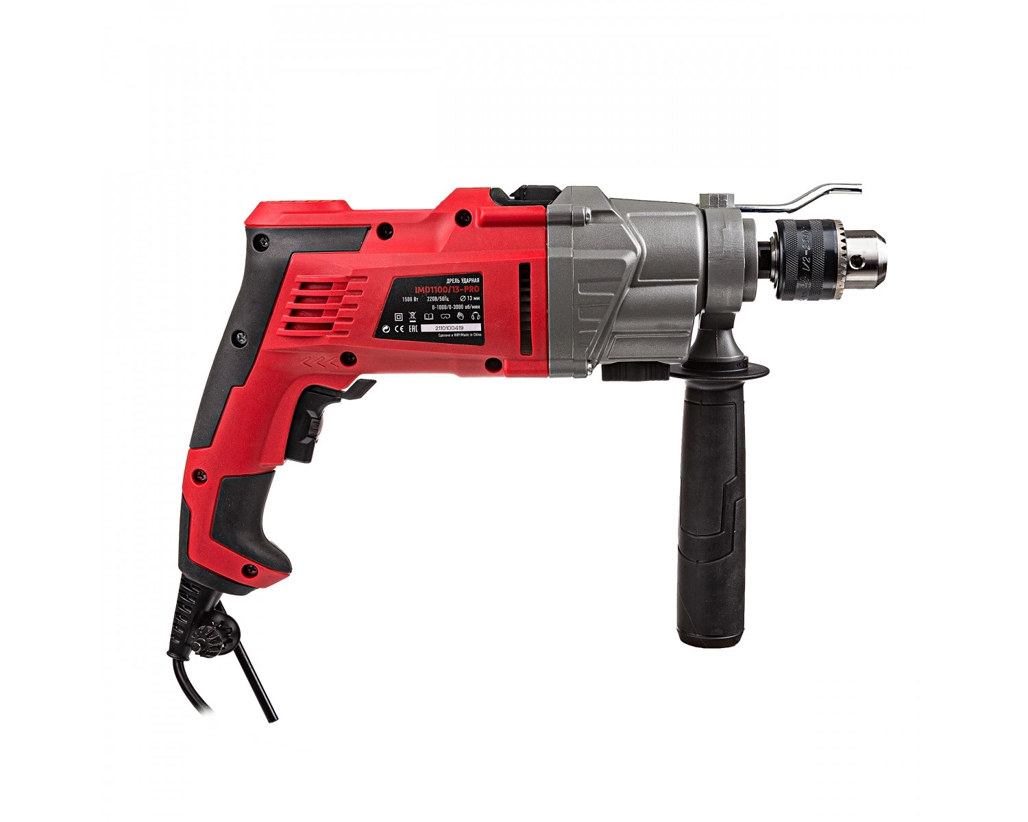 Дрель ударная NUMBER ONE IMD1100/13-PRO - фото №6 Дрель ударная NUMBER ONE IMD1100/13-PRO рассрочка