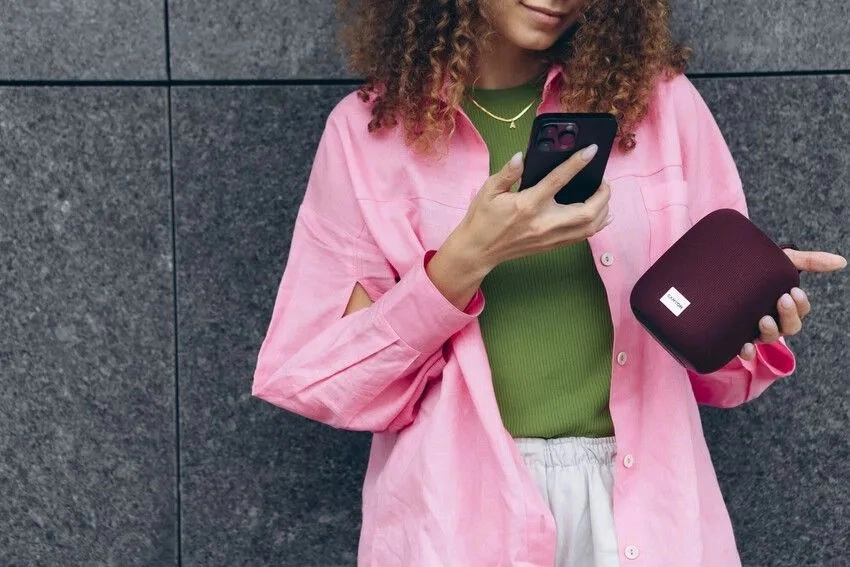 Портативная беспроводная колонка Canyon BSP-8 Красный рассрочка