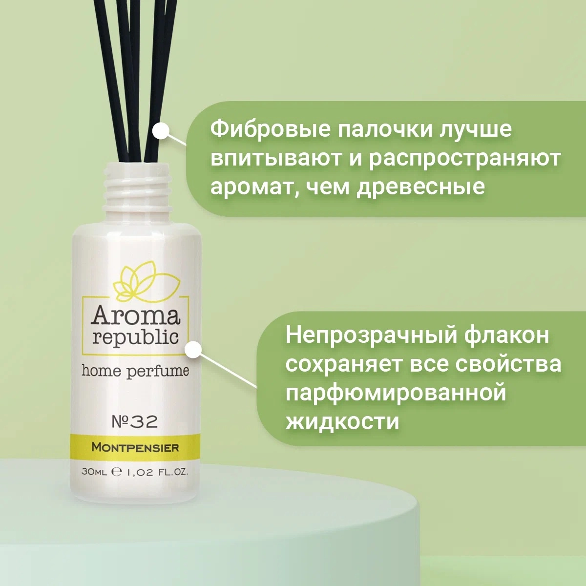 Aroma Republic "No32 Montpensier" aromatik diffuzori, 30 ml bo'lib to'lash