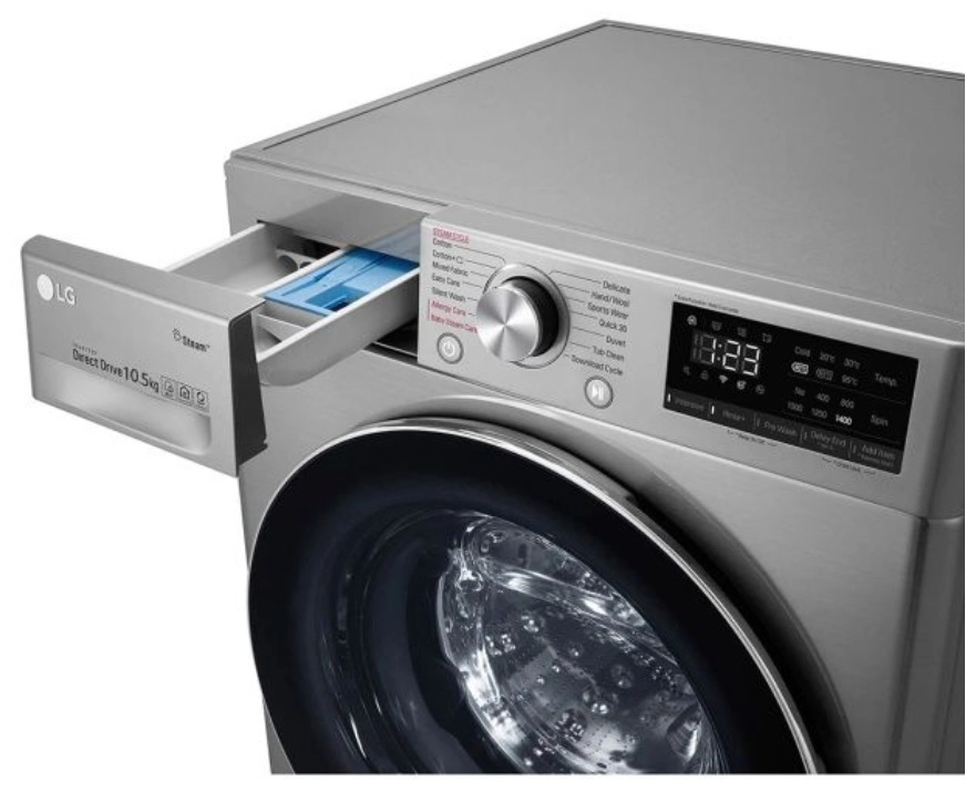 Стиральная машина LG F4V5RYP2T 10,5 Кг bo'lib to'lash