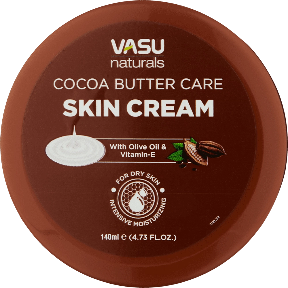 КРЕМ ДЛЯ УХОДА ЗА КОЖЕЙ С МАСЛОМ КАКАО VASU COCOA BUTTER CARE SKIN CREAM 140ML недорого