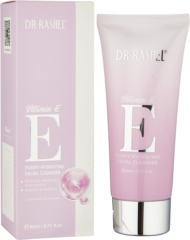 VITAMIN E PURIFY HYDRATING FACIAL CLEANSING GEL 80ML YUZ YUVISH PENKASI O'zbekistonda
