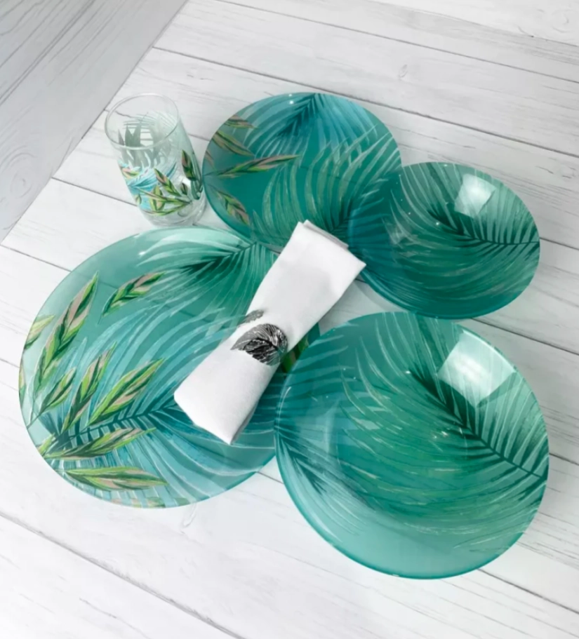 Набор столовой посуды Luminarc Simply Crazifolia 46 предметов (Q1820) недорого