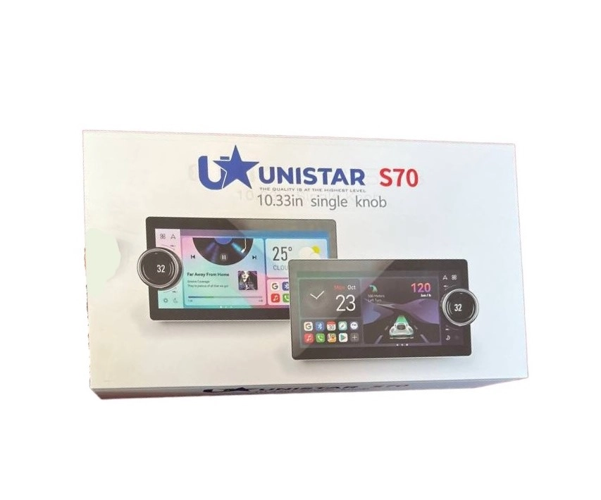 Mashina uchun avto magnitafon universal, 10.33 dyum Unistar S70 XY10+ Carplay car 4/64 sim kartalik arzon
