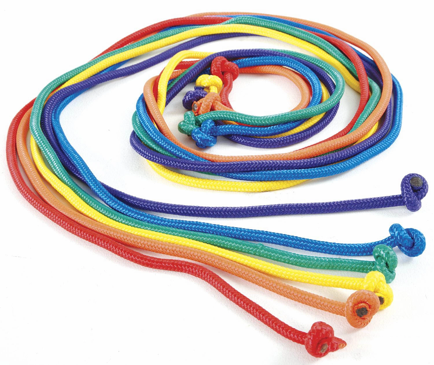 PowerGym A624 Bardoshli kamalak rangli badiiy gimnastika arqoni O'zbekistonda