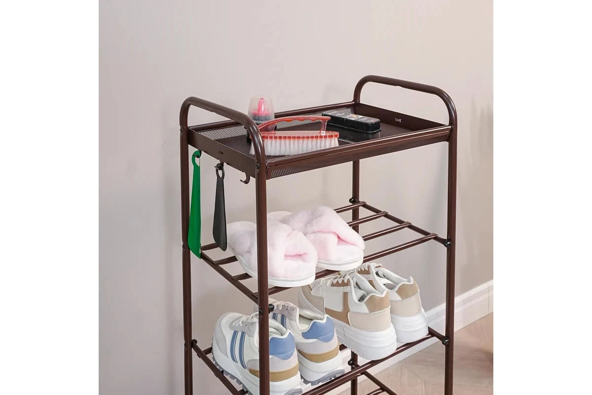 Альфа 15 Poyafzal stendi jigarrang (jigarrang) bo'lib to'lash