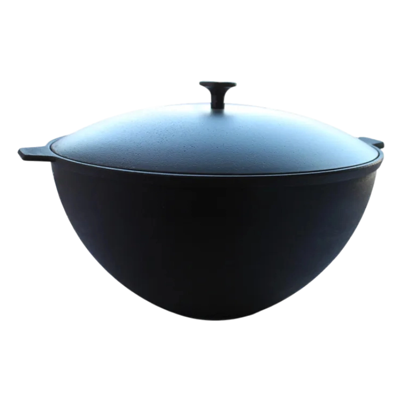 Kazan-Kama kompaniyasining 7 litrlik alyuminiy qopqoqli k71 cho&lsquo;yan qozoni. sotib olish