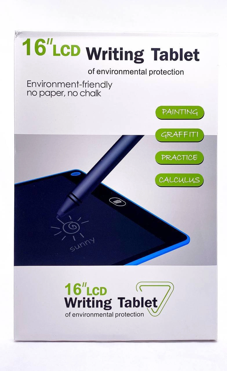 Графический планшет 16 Lcd Writing Tablet черный в Узбекистане