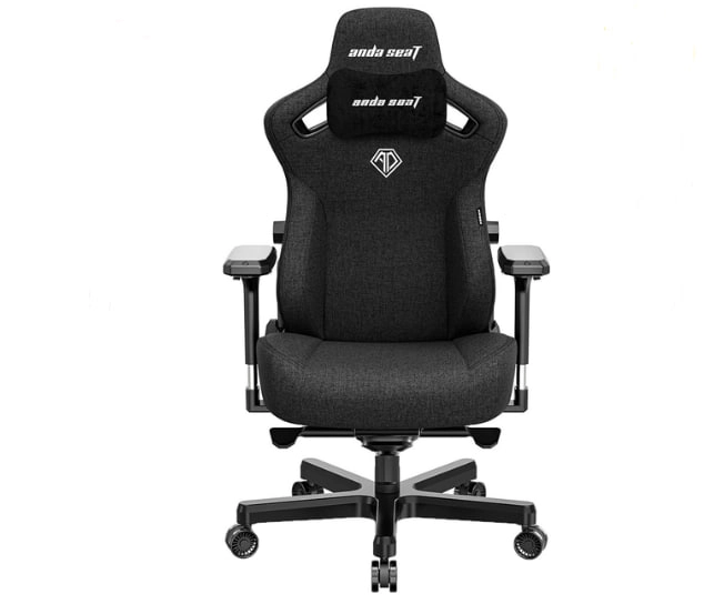 Игровое кресло Anda Seat Kaiser 3 Size L Black Fabric купить