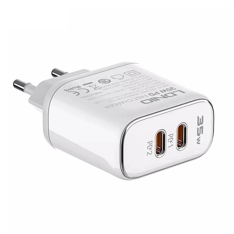 Зарядное устройство LDNIO A2528M 35W - фото №3 Зарядное устройство LDNIO A2528M 35W недорого