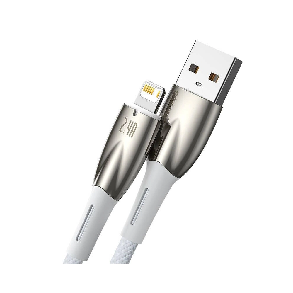 Baseus CADH000202 Glimmer Series Fast Charging Data Cable USB - Lightning 2.4A 1m kabeli arzon