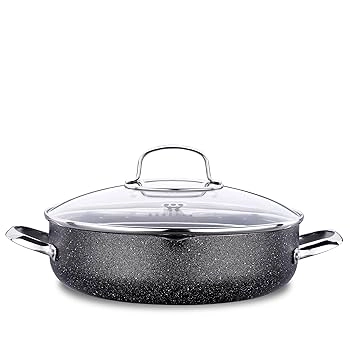 Korkmaz Galaksi 24 sm 4.7 l (A2953) alyuminiy, yopishmaydigan past kastryulkasi arzon