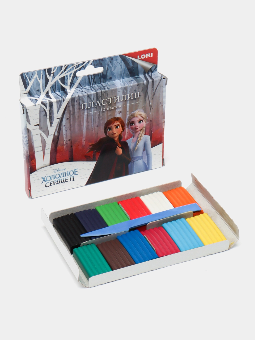 Plastilin Disney "Холодное сердце-2" 12 rangli 15 g dan, Yevropodves bilan. arzon