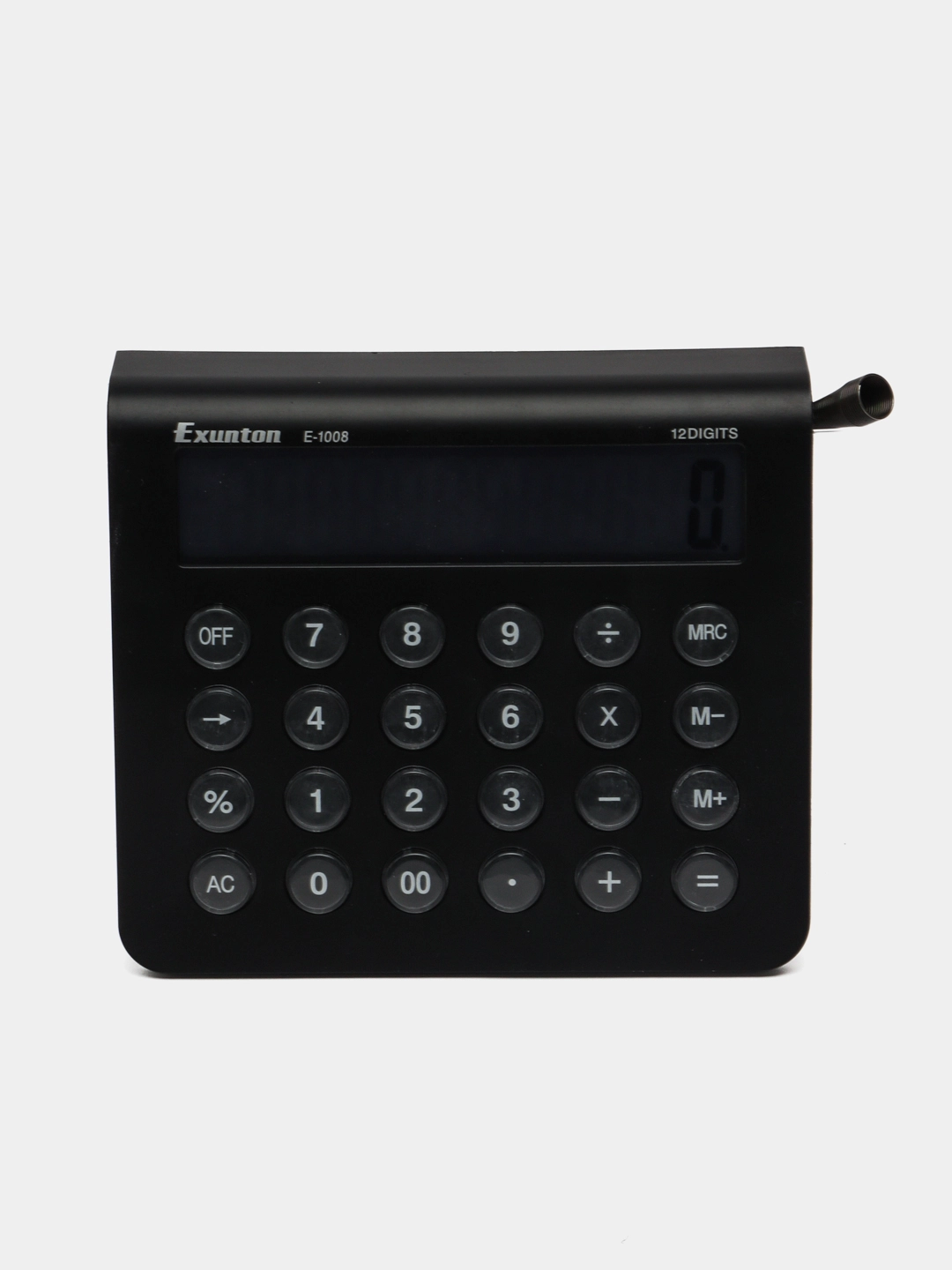 Калькулятор Exunton E-1008 черный недорого
