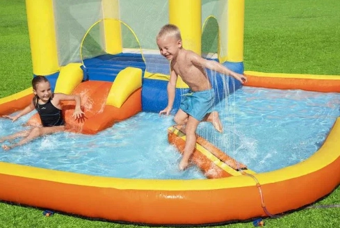 Надувной игровой центр "Beach Bounce" с разбрыз. Bestway 53381 в Узбекистане