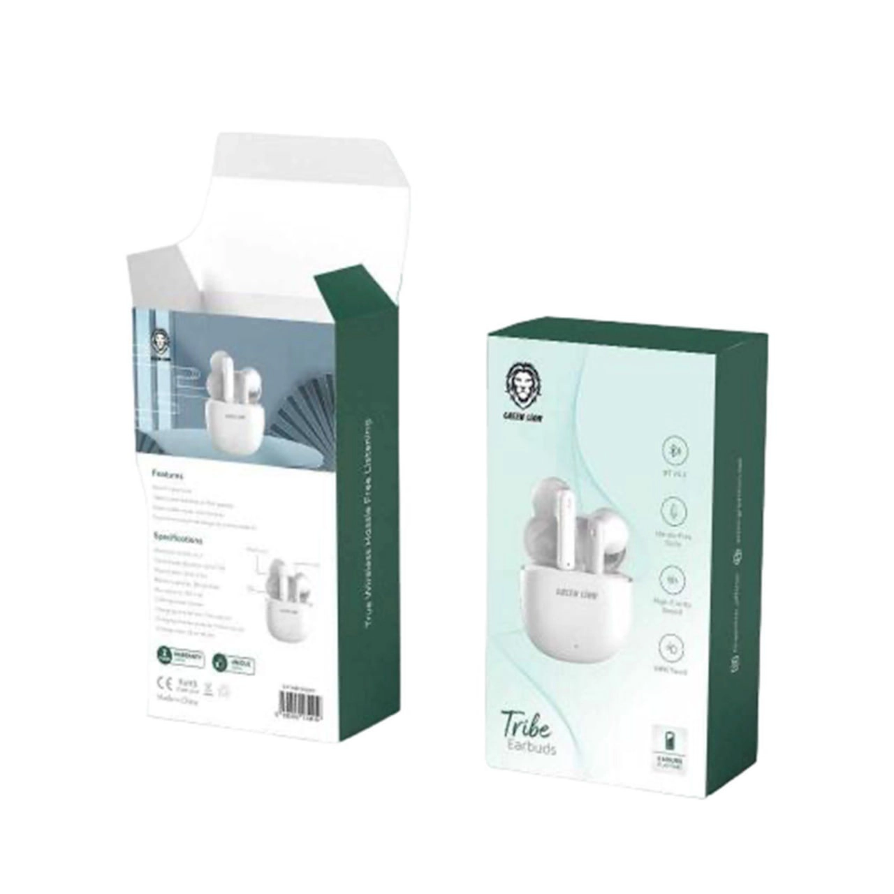 Green Lion Tribe oq simsiz quloqchini onlayn