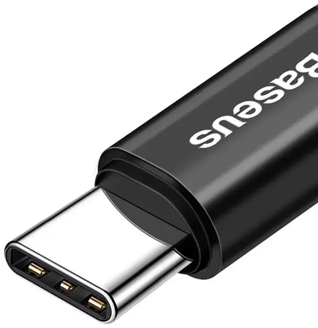 Baseus Fish Eye Spring Type-C 1m CALSR-01 Black kabeli narxi