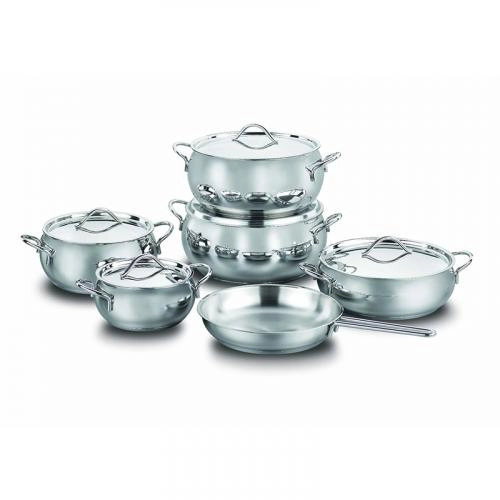 Tombik XL A1806 – 11 buyumli Korkmaz kastryullar to‘plami - rasm №2 Tombik XL A1806 – 11 buyumli Korkmaz kastryullar to‘plami sotib olish