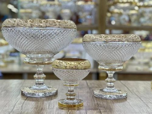 Набор фруктовниц из хрусталя TOMY (12 предметов) цена