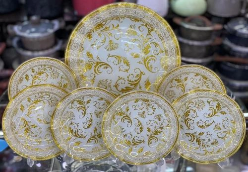 Royal Glass meva likopchalari to‘plami (7 buyumli) arzon