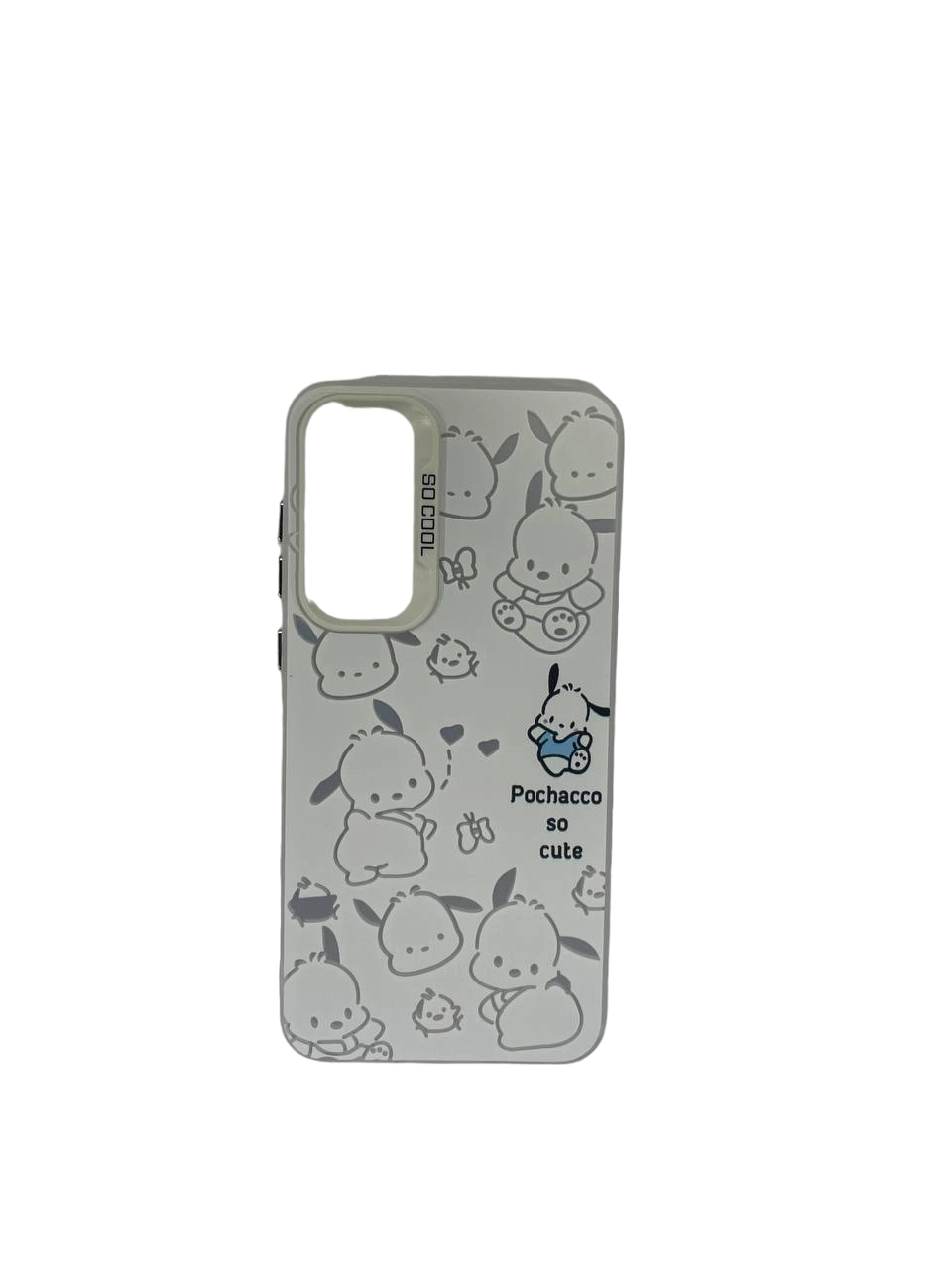 Чехол для Samsung A05S белого цвета с необычным дизайном купить