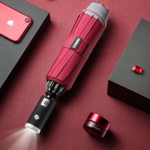 Xiaomi Zuodu Reverse Folding Umbrella (Red) soyaboni O'zbekistonda