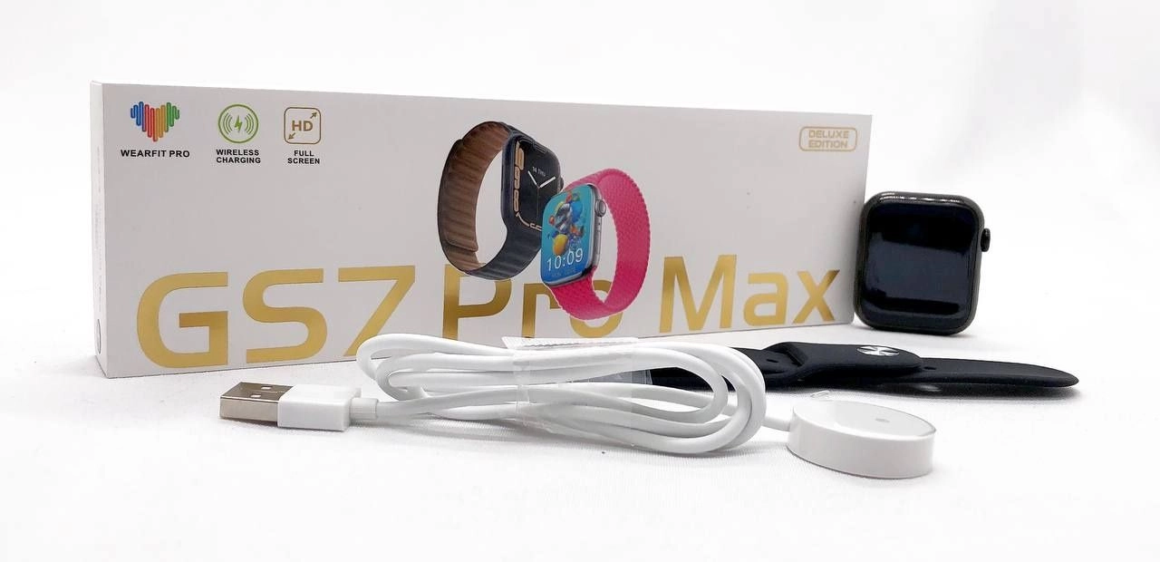 GS7 Pro Max 45mm Wearfit Pro (Pink) smart-soati sotib olish