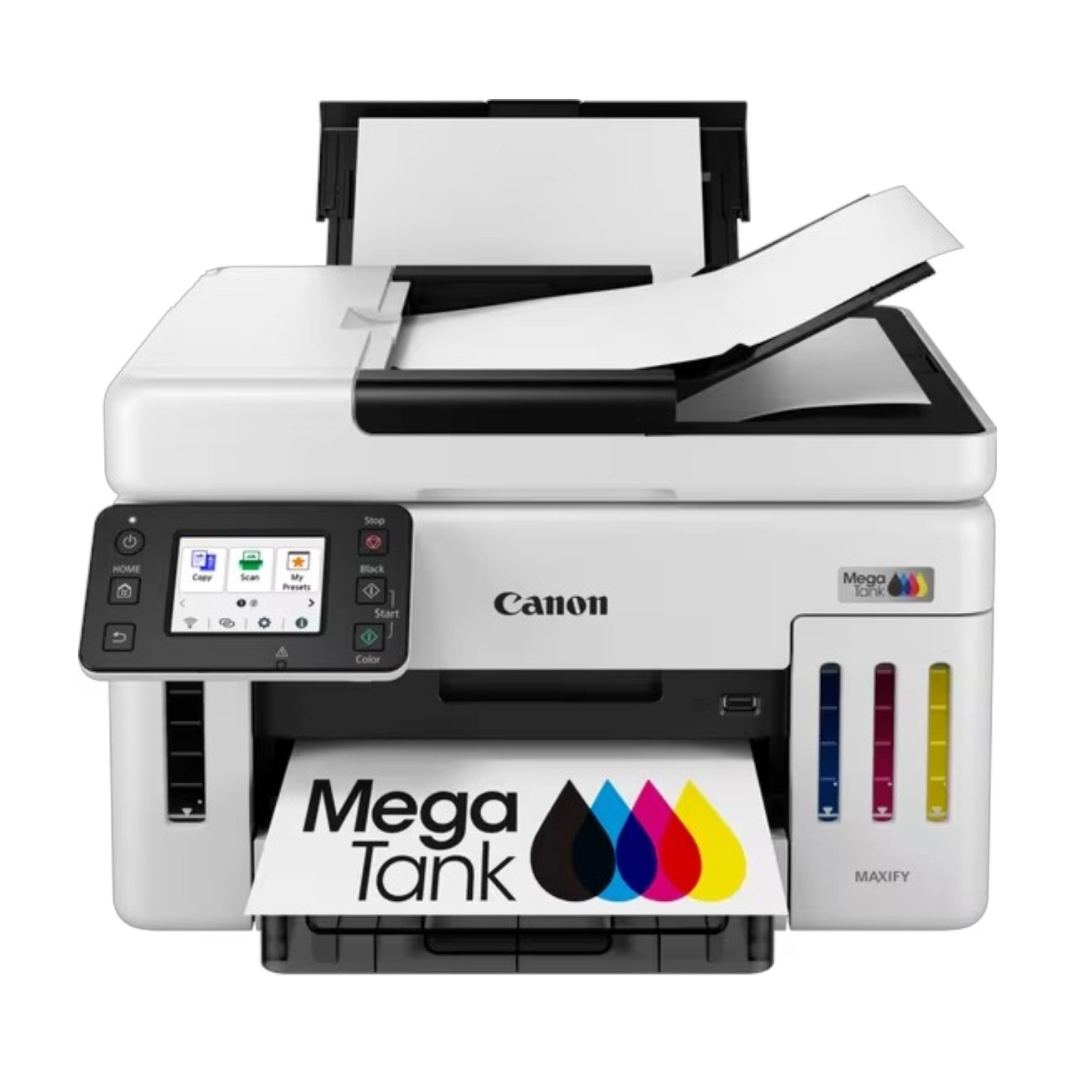Printer Canon MAXIFY GX6140 (МФУ, струйный, А4) , White sotib olish