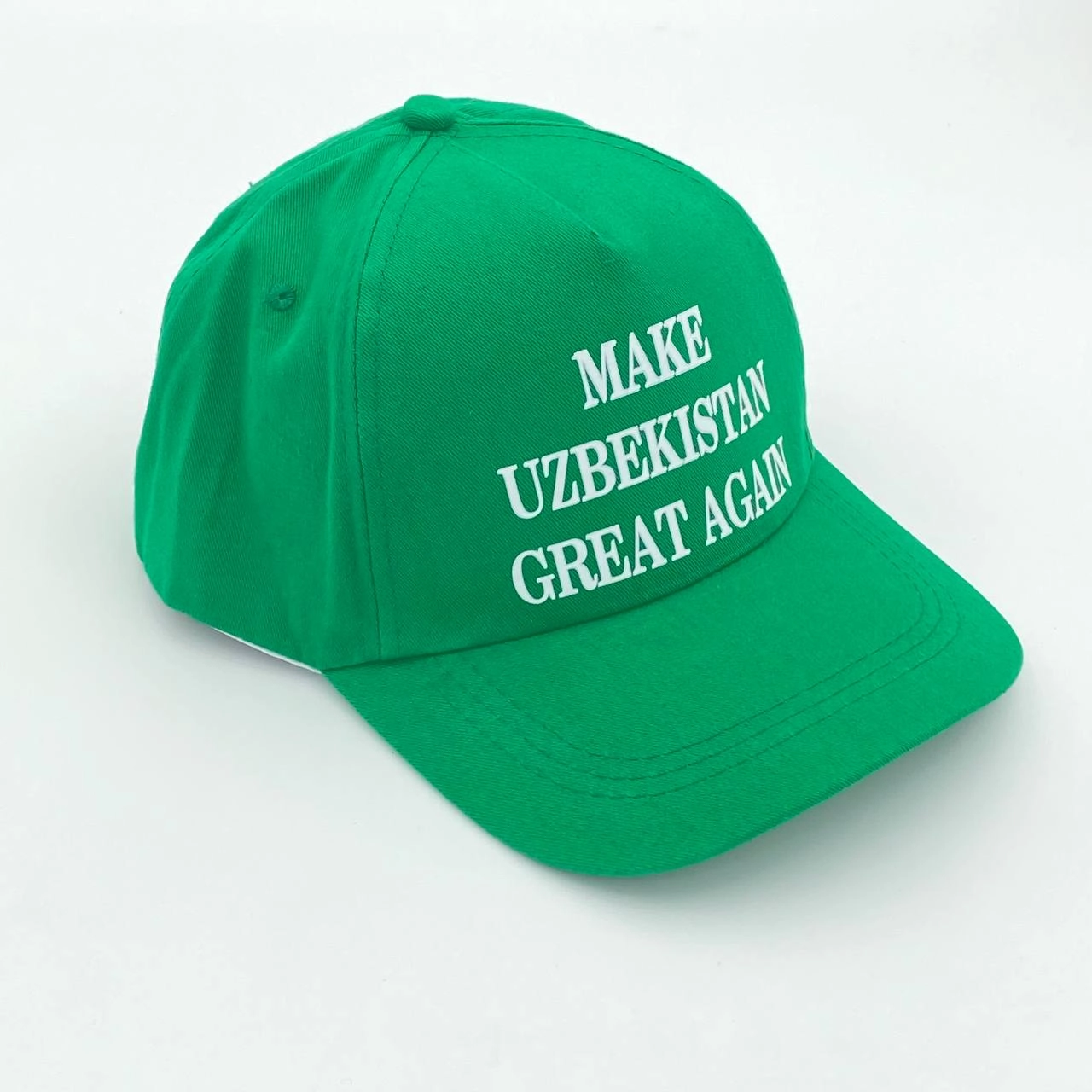 Make Uzbekistan Great Again yashil kepkasi sotib olish