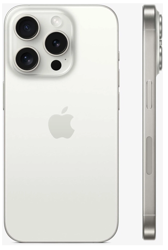 iPhone 15 Pro max 1TB Oq Titanrang Smartfoni (2 SIM) - rasm №3 iPhone 15 Pro max 1TB Oq Titanrang Smartfoni (2 SIM) arzon