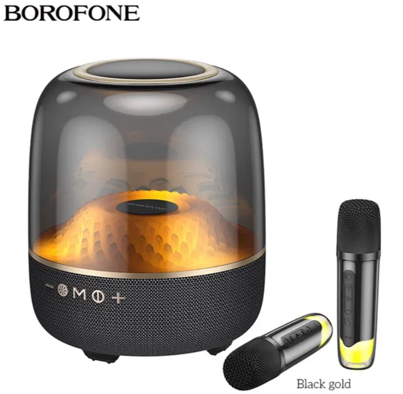 Borofone BP17 qora portativ kolonkasi + mikrofon O'zbekistonda