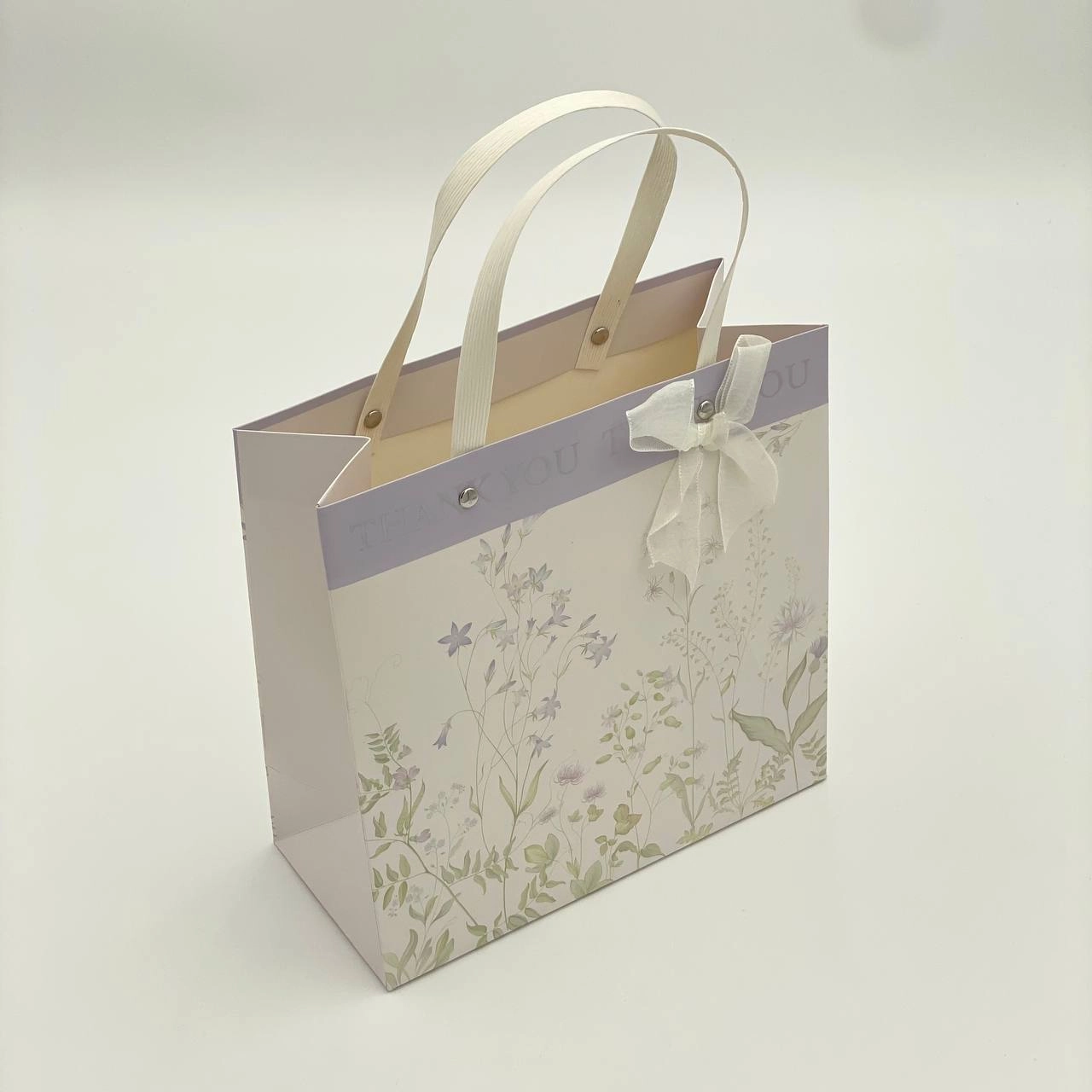 “Thank You” yozuvli sovg‘a qutisi, 22×22×10 sm, A5 arzon