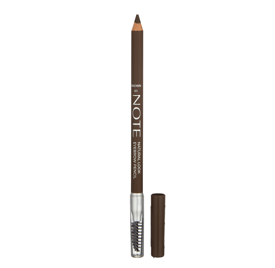 NOTE NATURAL LOOK EYEBROW PENCIL 03 (1.08 g) qosh uchun qalam sotib olish