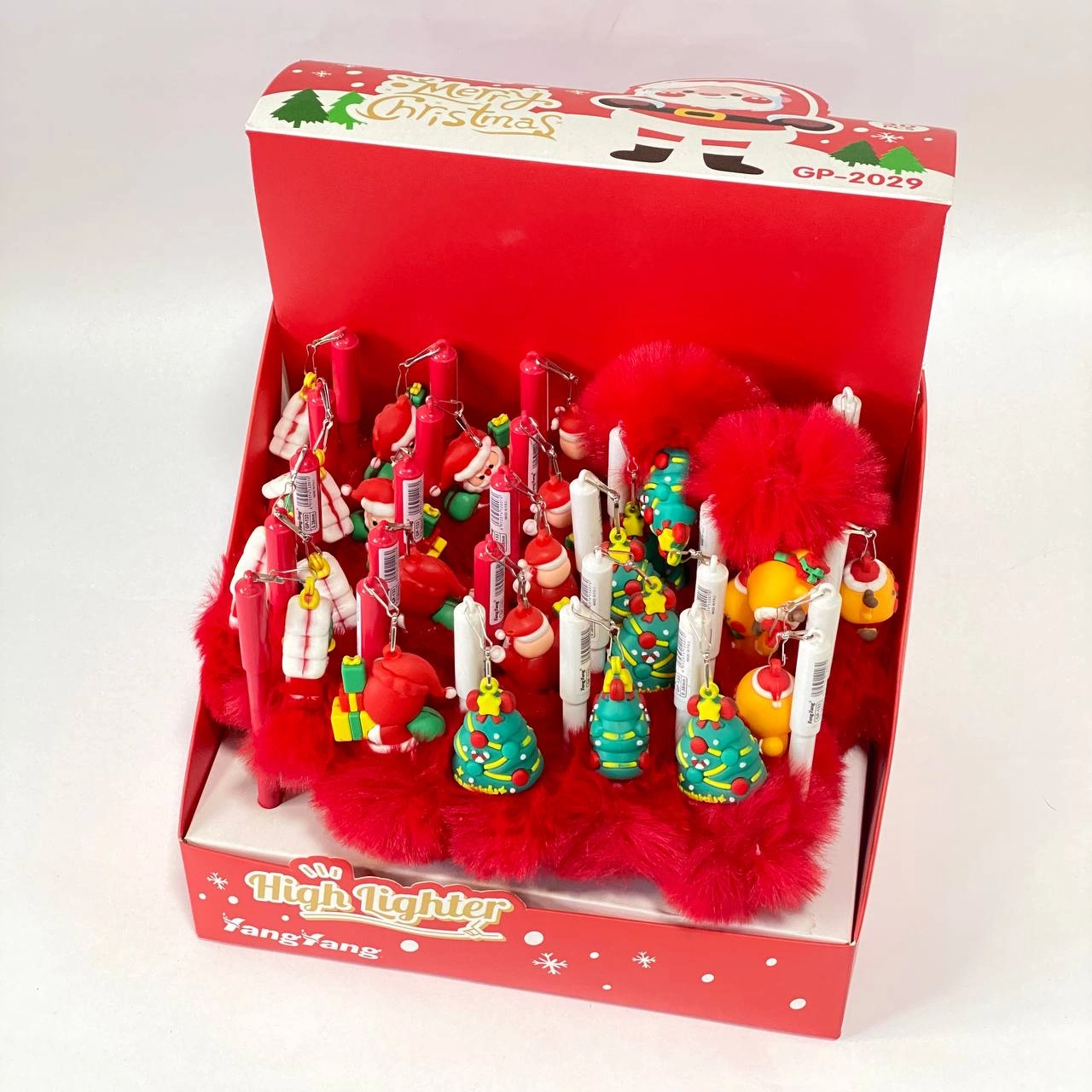 GP-2029 — Yangi yil bezakli ruchka (1 dona) arzon