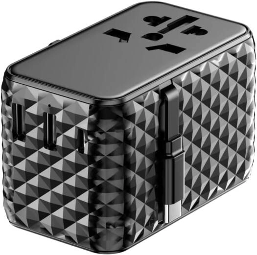 Адаптер Powerology, PD20W + Power Bank 4000 mAh, Black купить