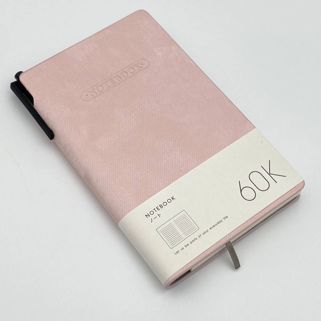 Блокнот с ручкой Dicai 163-60 клетку, розовый, шт. (A6) недорого