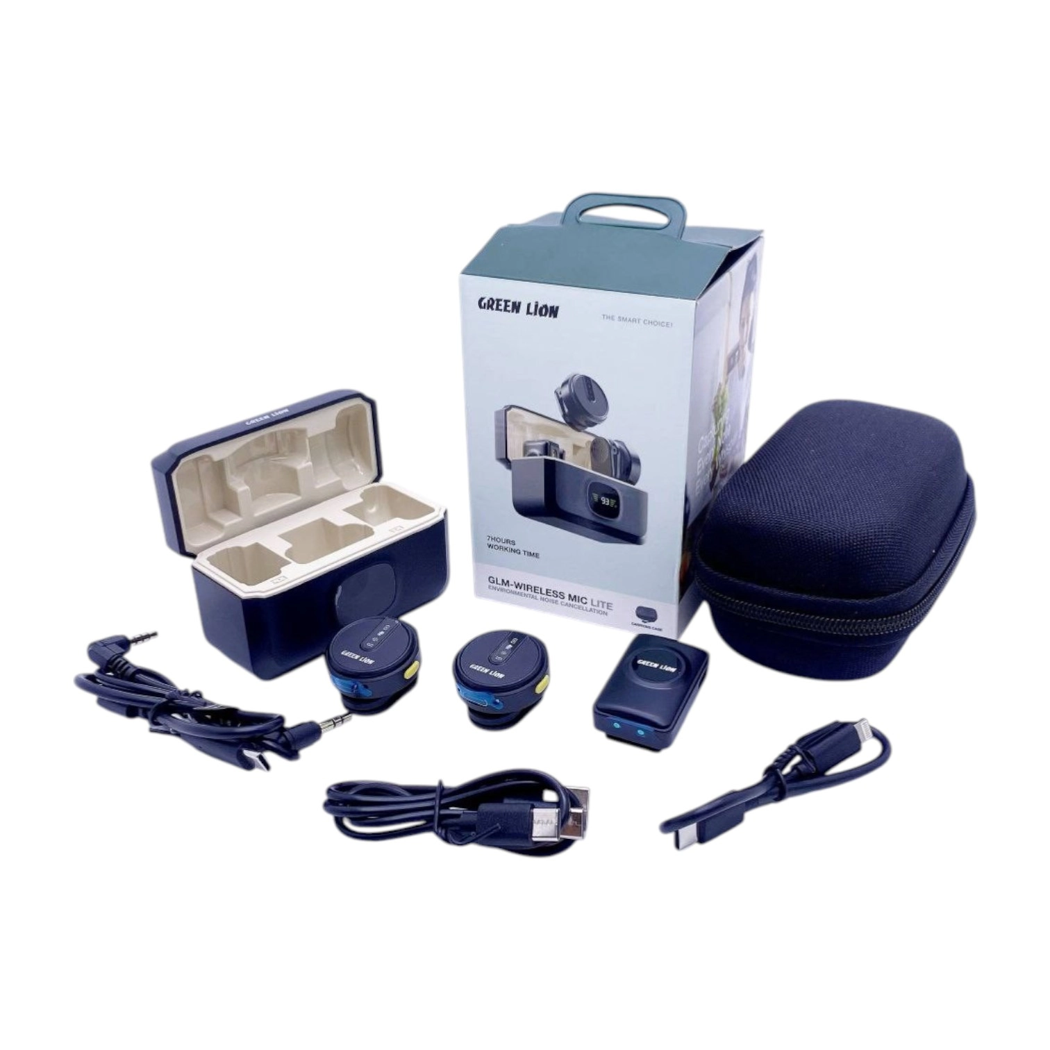 Петличный беспроводной микрофон Green Lion GLM-Wireless Mic Lite , Black цена