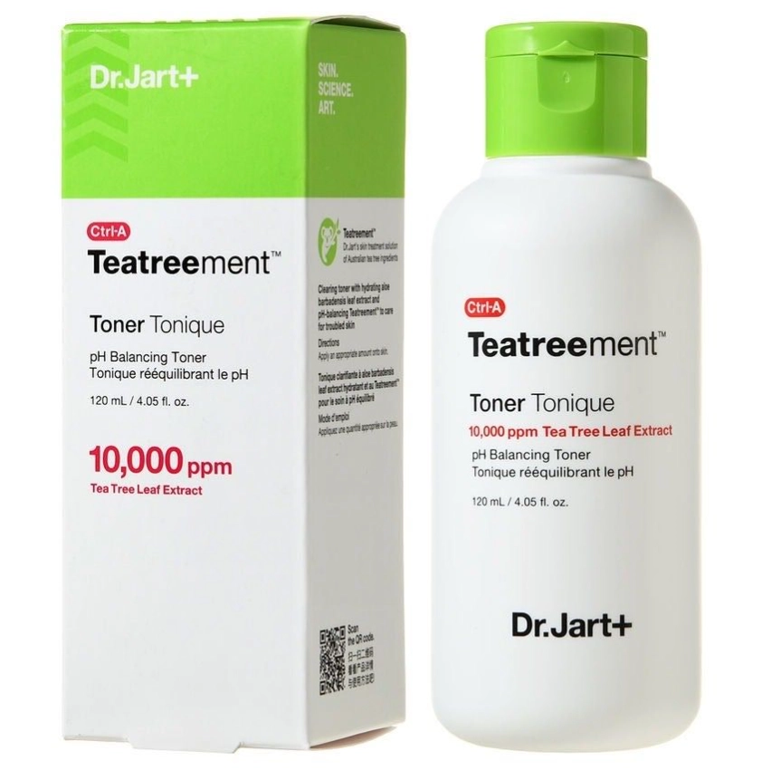Dr.Jart+ Ctrl-A Teatreement Toner Tonique muammoli teri uchun dorivor choy daraxti toneri arzon