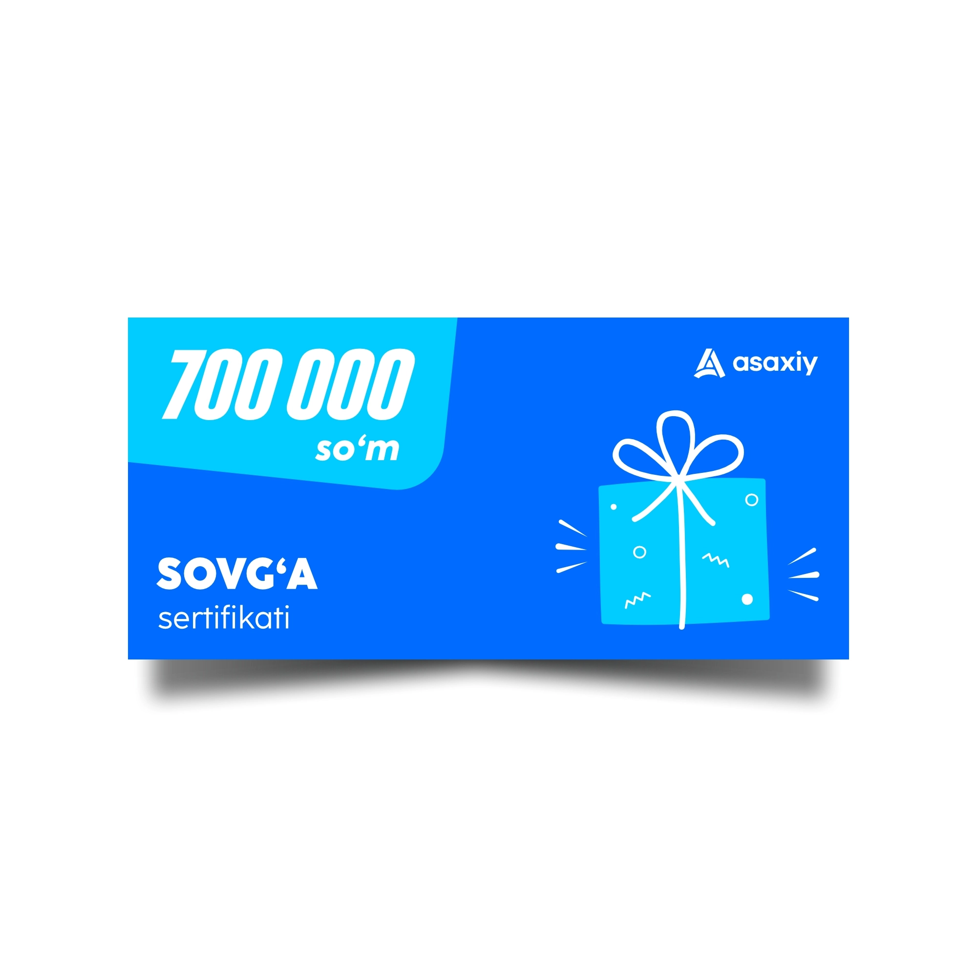 700 000 so'mlik sovg'a sertifikati - rasm №2 700 000 so'mlik sovg'a sertifikati sotib olish